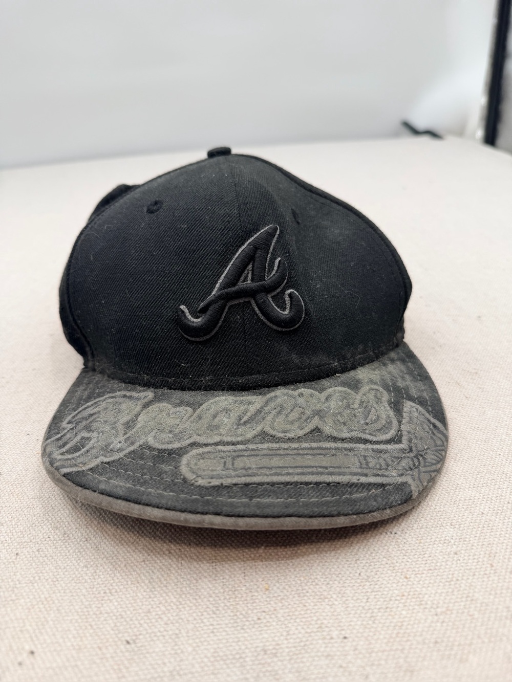 New Era Black and Gray 59FIFTY Fitted Cap